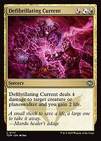 Magic the Gathering Card - Defibrillating Current - MTG Circle