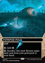 Magic the Gathering Card - Petrified Field - MTG Circle