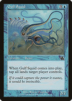 Magic the Gathering Card - Gulf Squid - MTG Circle