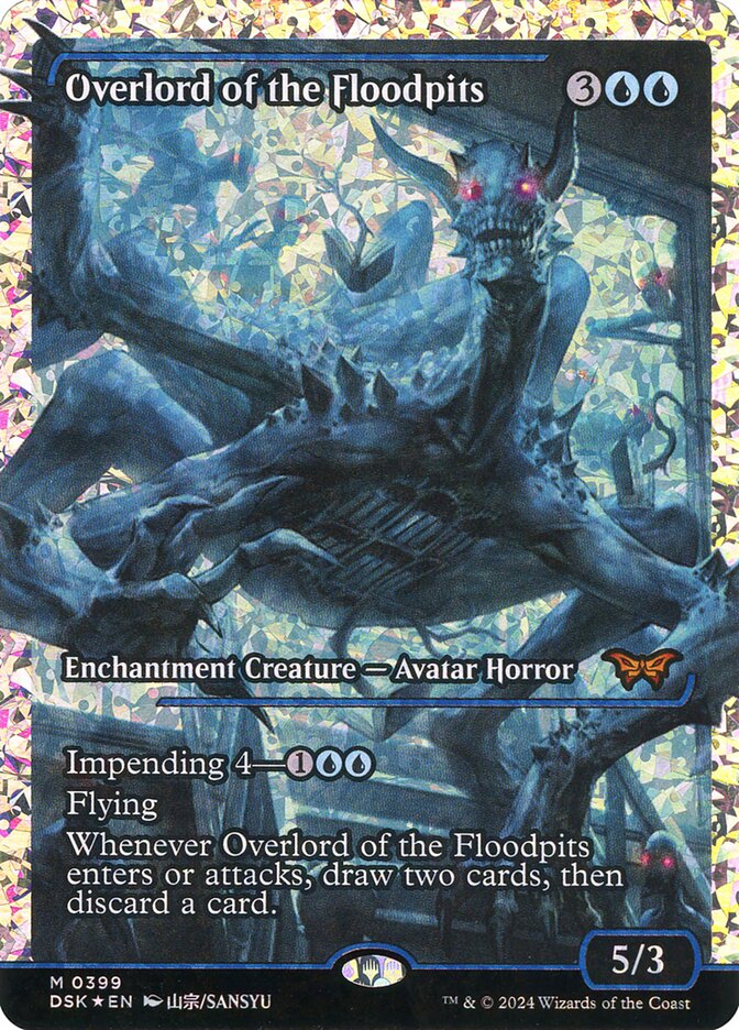 Magic the Gathering Card - Overlord of the Floodpits - MTG Circle