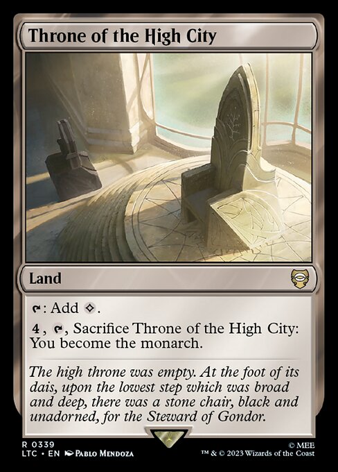 Magic the Gathering Card - Throne of the High City - MTG Circle