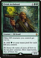 Magic the Gathering Card - Elvish Archdruid - MTG Circle