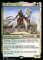 Magic the Gathering Card - Sidar Kondo of Jamuraa - MTG Circle