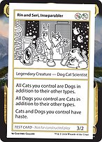 Magic the Gathering Card - Rin and Seri, Inseparabler - MTG Circle