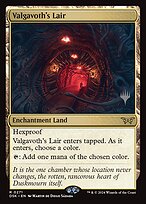 Magic the Gathering Card - Valgavoth's Lair - MTG Circle