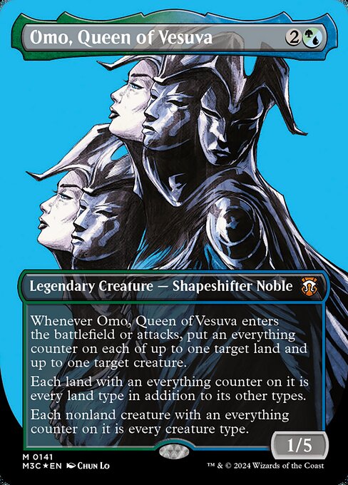 Magic the Gathering Card - Omo, Queen of Vesuva - MTG Circle