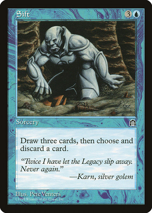 Magic the Gathering Card - Sift - MTG Circle