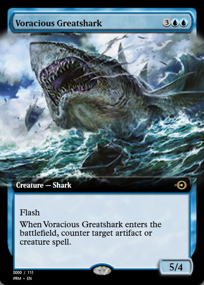 Magic the Gathering Card - Voracious Greatshark - MTG Circle