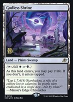 Magic the Gathering Card - Godless Shrine - MTG Circle