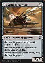 Magic the Gathering Card - Galvanic Juggernaut - MTG Circle