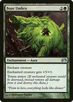 Magic the Gathering Card - Boar Umbra - MTG Circle