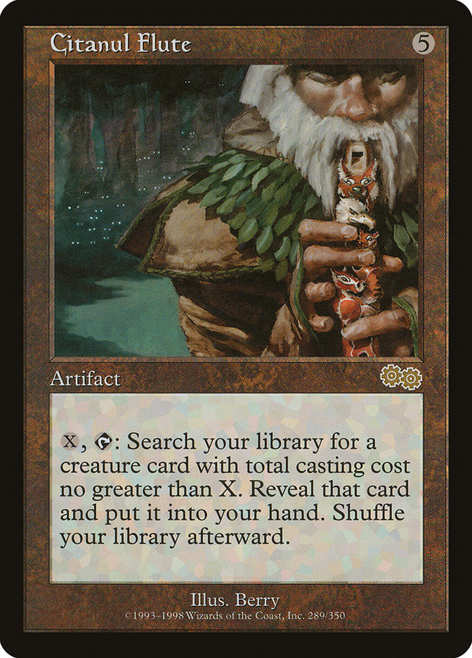 Magic the Gathering Card - Citanul Flute - MTG Circle
