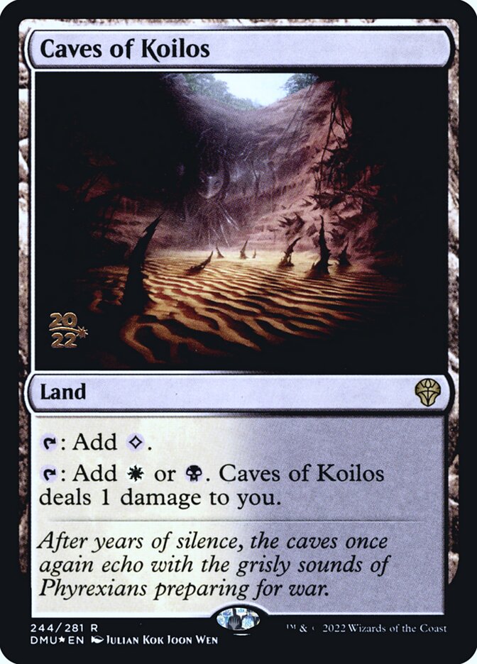 Magic the Gathering Card - Caves of Koilos - MTG Circle