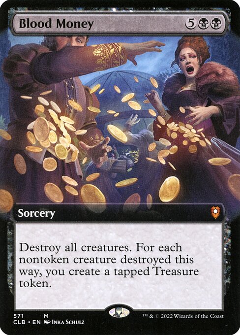 Magic the Gathering Card - Blood Money - MTG Circle