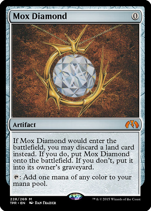 Magic the Gathering Card - Mox Diamond - MTG Circle