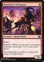 Magic the Gathering Card - Monastery Swiftspear - MTG Circle