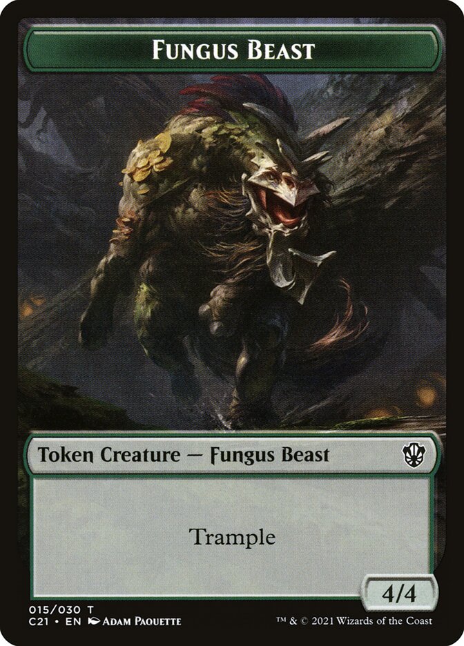 Magic the Gathering Card - Fungus Beast - MTG Circle