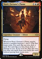 Magic the Gathering Card - Yusri, Fortune's Flame - MTG Circle