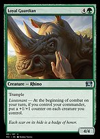 Magic the Gathering Card - Loyal Guardian - MTG Circle