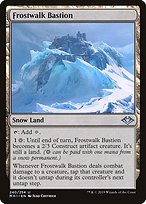 Magic the Gathering Card - Frostwalk Bastion - MTG Circle