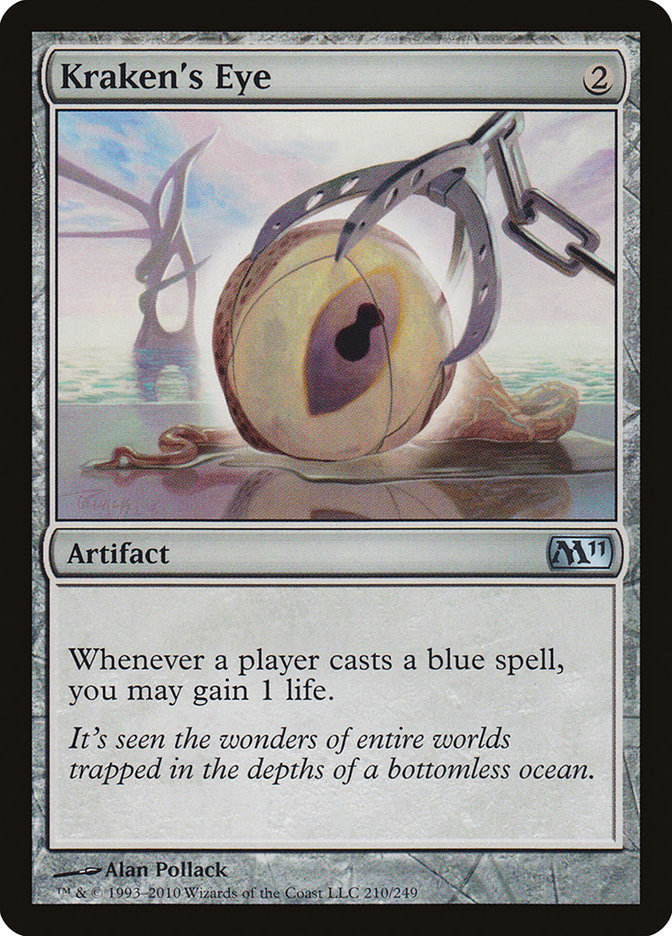 Magic the Gathering Card - Kraken's Eye - MTG Circle
