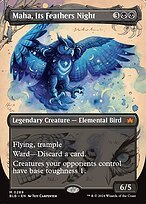 Magic the Gathering Card - Maha, Its Feathers Night - MTG Circle