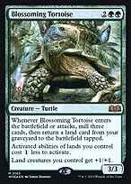 Magic the Gathering Card - Blossoming Tortoise - MTG Circle