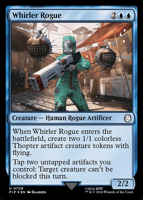 Magic the Gathering Card - Whirler Rogue - MTG Circle