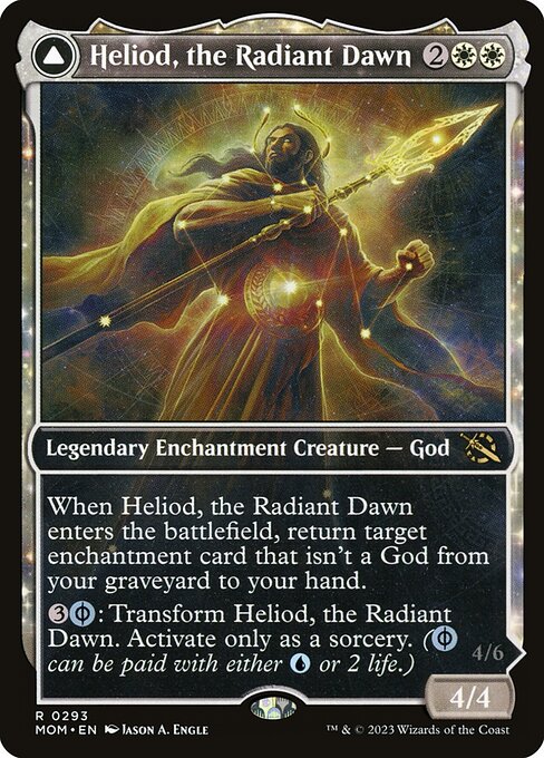 Magic the Gathering Card - Heliod, the Radiant Dawn - MTG Circle