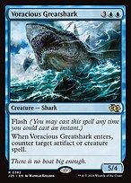 Magic the Gathering Card - Voracious Greatshark - MTG Circle