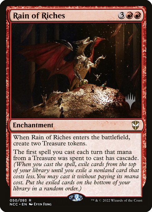 Magic the Gathering Card - Rain of Riches - MTG Circle