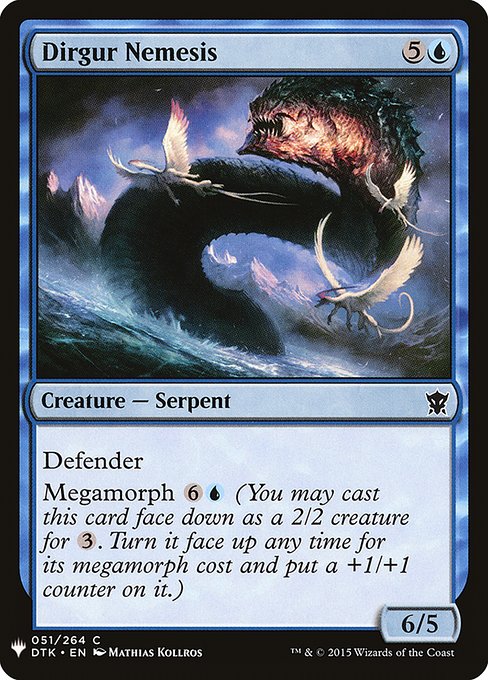 Magic the Gathering Card - Dirgur Nemesis - MTG Circle