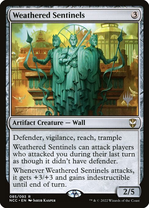Magic the Gathering Card - Weathered Sentinels - MTG Circle