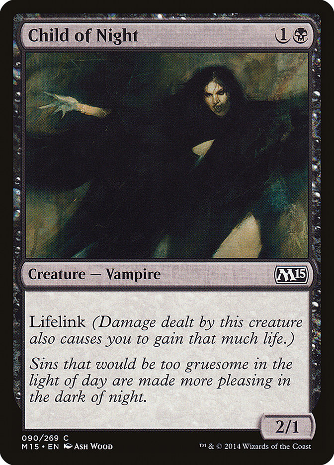 Magic the Gathering Card - Child of Night - MTG Circle