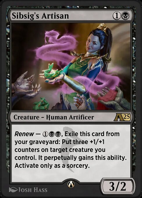 Magic the Gathering Card - Sibsig's Artisan - MTG Circle