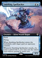 Magic the Gathering Card - Smirking Spelljacker - MTG Circle