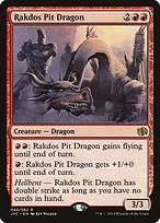 Magic the Gathering Card - Rakdos Pit Dragon - MTG Circle