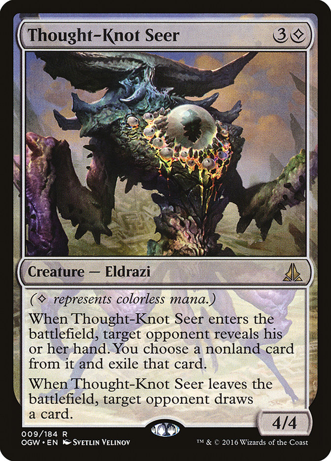 Magic the Gathering Card - Thought-Knot Seer - MTG Circle