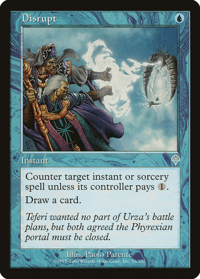 Magic the Gathering Card - Disrupt - MTG Circle