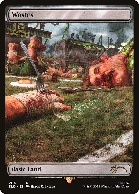 Magic the Gathering Card - Wastes - MTG Circle