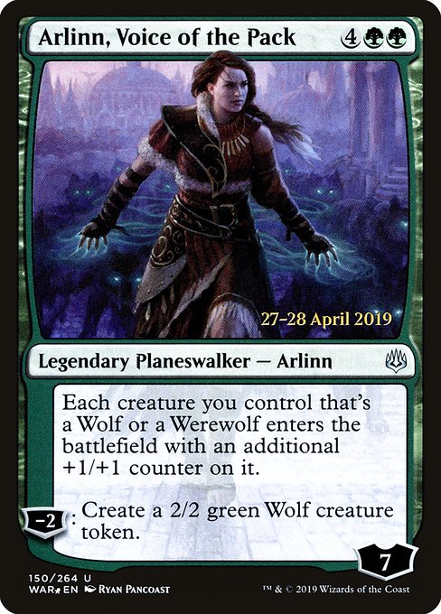 Magic the Gathering Card - Arlinn, Voice of the Pack - MTG Circle