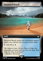 Magic the Gathering Card - Deserted Beach - MTG Circle