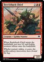 Magic the Gathering Card - Beetleback Chief - MTG Circle