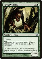 Magic the Gathering Card - Kavu Predator - MTG Circle