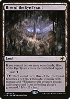 Magic the Gathering Card - Hive of the Eye Tyrant - MTG Circle