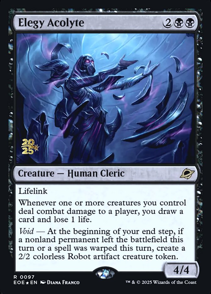 Magic the Gathering Card - Elegy Acolyte - MTG Circle