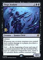Magic the Gathering Card - Elegy Acolyte - MTG Circle