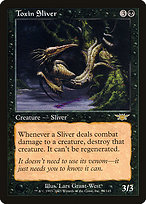 Magic the Gathering Card - Toxin Sliver - MTG Circle