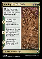 Magic the Gathering Card - Binding the Old Gods - MTG Circle