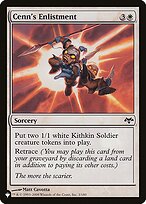 Magic the Gathering Card - Cenn's Enlistment - MTG Circle